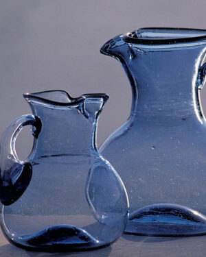 jarras-vidrio-soplado-gordiola-jarra-poseidonia-azul